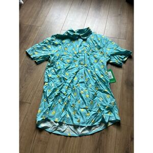 Tipsy Elves Men's Chick Magnet Button Down Shirt Size L New‎